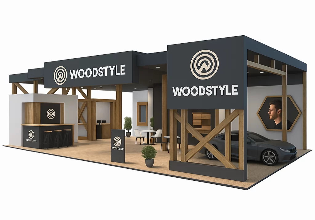 Custom trade show booth by Metro X USA